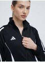 Tréninková mikina adidas Performance Tiro24 černá barva, s aplikací, IJ9961