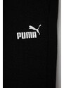 Dětské tepláky Puma ESS Logo Pants TR cl B černá barva, s potiskem