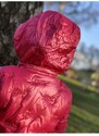 Dětská prošívaná bunda GUESS, sytě růžová BARBIE