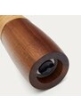 Hnědý dřevěný mlýnek na koření Kave Home Sardis 20,3 cm