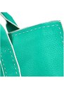 Dámská kabelka do ruky mentolově zelená - Potri Periss mentolová