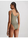 Dámské jednodílné plavky SCOOP ONE PIECE KW0KW02341LDY - Calvin Klein