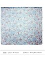 Anna Grace Dámský modrý květovaný šátek AGSC021