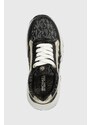 Dětské sneakers boty Michael Kors černá barva