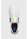 Dětské sneakers boty Polo Ralph Lauren bílá barva