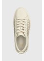 Kožené sneakers boty BOSS Amber béžová barva, 50517206