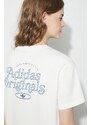 Tričko adidas Originals Graphic Tee béžová barva, IR7473