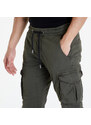 Alpha Industries Inc. Pánské kalhoty Alpha Industries Cotton Twill Jogger Grey/ Black