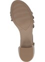 Elegantní sandály s pásky Caprice 9-28200-42 béžová