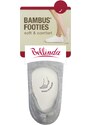 Bellinda BAMBOO FOOTIE SOCKS - Bamboo very low women's socks - gray