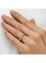 Zlatý snubní prsten s diamanty KLENOTA X0896133L30