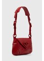 Kožená kabelka Pinko červená barva, 102829.A1ER