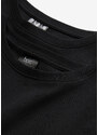 bonprix Úpletové šaty Oversize (2 ks v balení) Černá