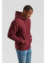 Burgundy Men's Hoodie Premium Fruit of the Loom