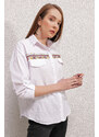 Bigdart 20147 Embroidered Shirt - White