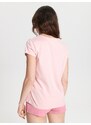 Sinsay - Bavlněná pyžamová souprava - růžová