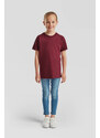 Burgundy Children's T-shirt Original Fruit of the Loom