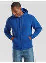 Blue Men's Hoodie Premium Fruit of the Loom