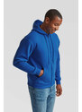 Blue Men's Hoodie Premium Fruit of the Loom