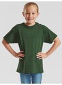 Green T-shirt for Children Original Fruit of the Loom