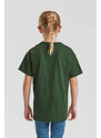 Green T-shirt for Children Original Fruit of the Loom