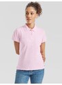 Polo Fruit of the Loom Pink Women's T-shirt