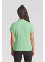 Mint Women's Polo Fruit of the Loom