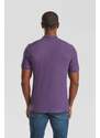 Fruit of the Loom Iconic Polo Friut of the Loom Purple Men's T-shirt