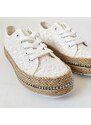 Espadrilky Laura Biagiotti Flower White