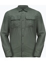 Pánská treková košile Jack Wolfskin Barrier L/S hedge green
