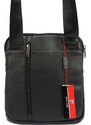 PIERRE CARDIN Luxusní pánská taška Fango, černá
