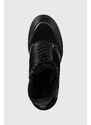 Kožené sneakers boty Geox D MAURICA B černá barva, D35PRB 02285 C9999