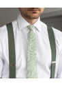 BUBIBUBI Zelená kravata Velita