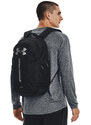 Under Armour Hustle 5.0 Backpack | Black/Black/Silver