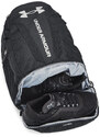 Under Armour Hustle 5.0 Backpack | Black/Black/Silver