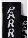 Ponožky by Parra Hole Logo Crew Socks pánské, černá barva, 51176