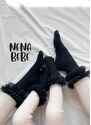 Nena Bebe Tutu ponožky černé 00 (0-6 měsíců) černá