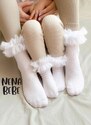 Nena Bebe Tutu ponožky bílé 00 (0-6 měsíců) bílá