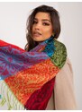 Fashionhunters Barevný dámský šátek s třásněmi