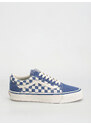 Vans Old Skool 36 (checkerboard medium blue)modrá