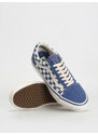 Vans Old Skool 36 (checkerboard medium blue)modrá