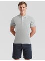 Fruit of the Loom Light grey men's shirt Iconic Polo 6304400 Friut of the Loom