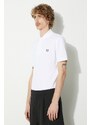 Bavlněné polo tričko Fred Perry The Original Shirt béžová barva, M3.100