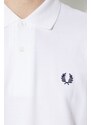 Bavlněné polo tričko Fred Perry The Original Shirt béžová barva, M3.100