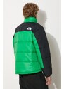 Bunda The North Face HMLYN INSULATED pánská, zelená barva, zimní, NF0A4QYZPO81