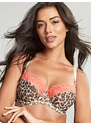 Panache Nina Balcony leopard/coral 10941