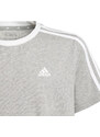 Adidas Essentials 3-Stripes Cotton Loose Fit Boyfriend Tee Jr IC3637 Tričko s pruhy