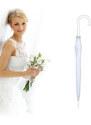 Doppler Long Wedding bílý svatební deštník