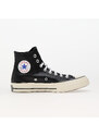 Converse Chuck 70 Leather Black/ White/ Egret