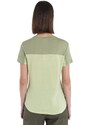 ICEBREAKER Wmns Merino 125 Cool-Lite Sphere III SS Tee Colour Block, Glazen/Lichen/Cb velikost: M